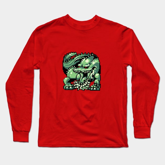 Deviljho, World Eater Long Sleeve T-Shirt by patackart